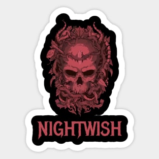nightwish art Sticker